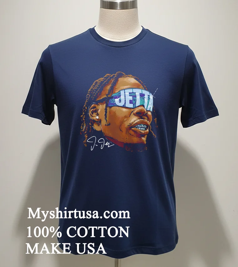Justin Jefferson Minnesota Sunglasses Big Face Shirt - navy-shirt Justin Jefferson Minnesota Sunglasses Big Face Shirt Navy Shirt 1