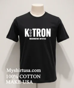 K Tron Washington Mystics Wnba Basketball White Logo funny america t-shirts