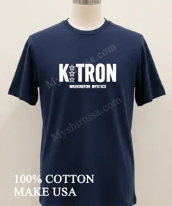 K Tron Washington Mystics Wnba Basketball White Logo funny america t-shirts