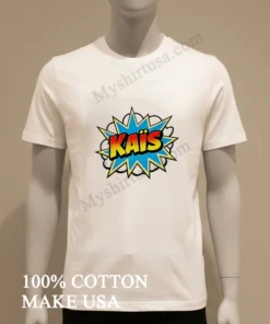 Kais Name In Colorful Comic Book Pop Art Style funny america t-shirts