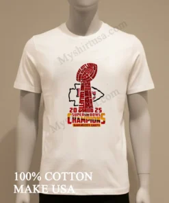 Kansas City Chiefs Football Champions Super Bowl 2025 White funny america t-shirts