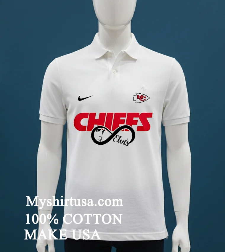 Kansas City Chiefs Nfl Elvis Presley Loves You Fan Shirt - white-t-shirt Kansas City Chiefs Nfl Elvis Presley Loves You Fan Shirt White T Shirt