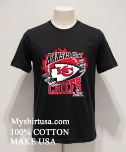 Kansas City Chiefs Skeleton Hands Flaming Logo Lx Super Bowl Championship Shirt