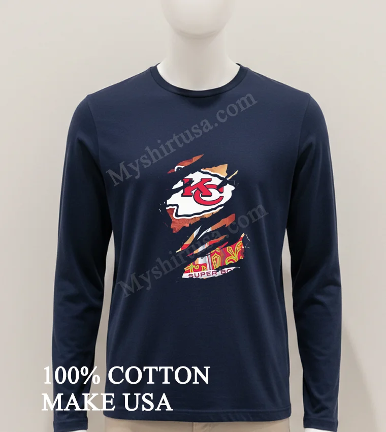 Kansas City Chiefs Super Bowl Lix 2025 New Logo Team Design Shirt Hoodie Shirt