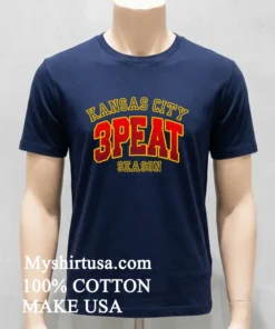 Kansas City Football 3 Peat Season Shirt