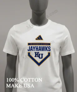 Kansas Jayhawks Adidas Home Plate Pre Game funny america t-shirts