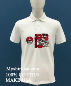 Kc Kansas City Football Red Kingdom Touch Down 1960 Shirt