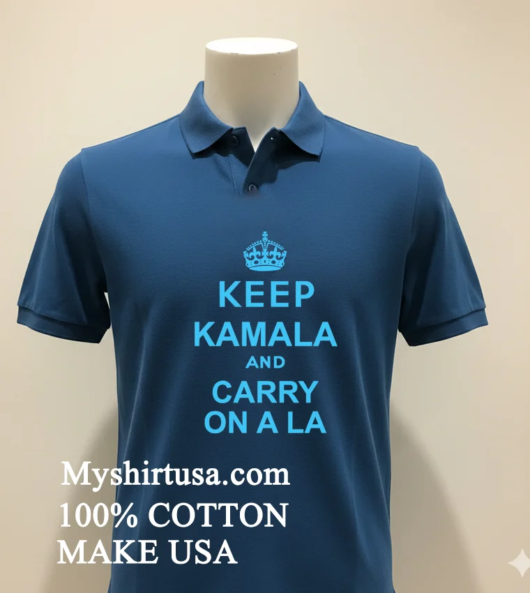 Keep Kamala And Carryon A La Shirt Navy Shirt 2