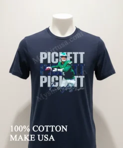 Kenny Pickett 7 Philadelphia Eagles Football Players Super Bowl 2025 funny america t-shirts