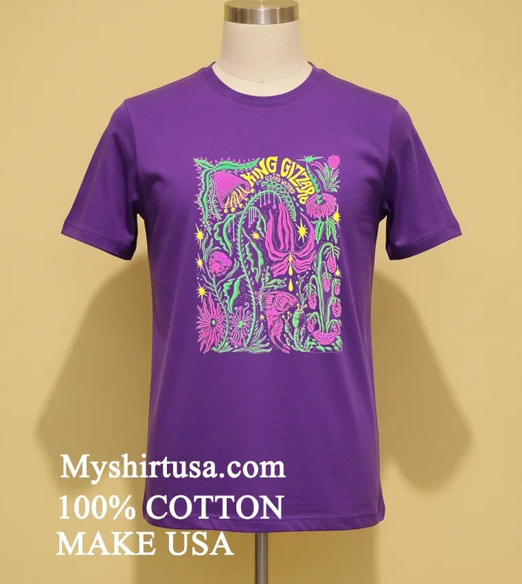 King Gizzard And The Lizard Wizard Tilburg Nl 2025 013 On November 6th Concert Shirt Purple Shirt