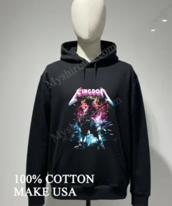 Kingdom Hearts Sora Playing Guitar In Metallica Style funny america t-shirts