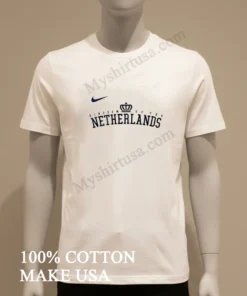 Kingdom Of The Netherlands Crown Logo Swoosh funny america t-shirts
