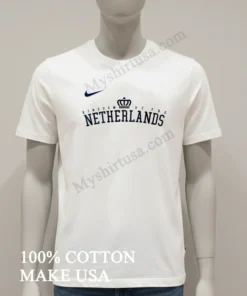 Kingdom Of The Netherlands Crown Logo Swoosh funny america t-shirts