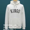 Kings Black Washed Uni Logo Shirt White T Shirt 2