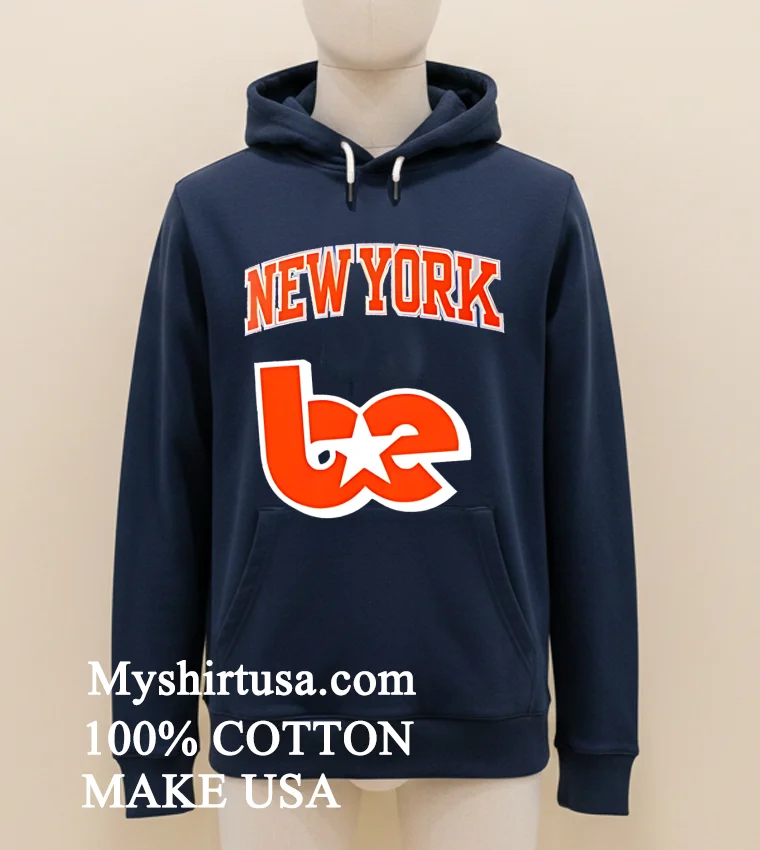 Knicks Be X Billie Eilish Basketball Shirt - navy-shirt Knicks Be X Billie Eilish Basketball Shirt Navy Shirt 1