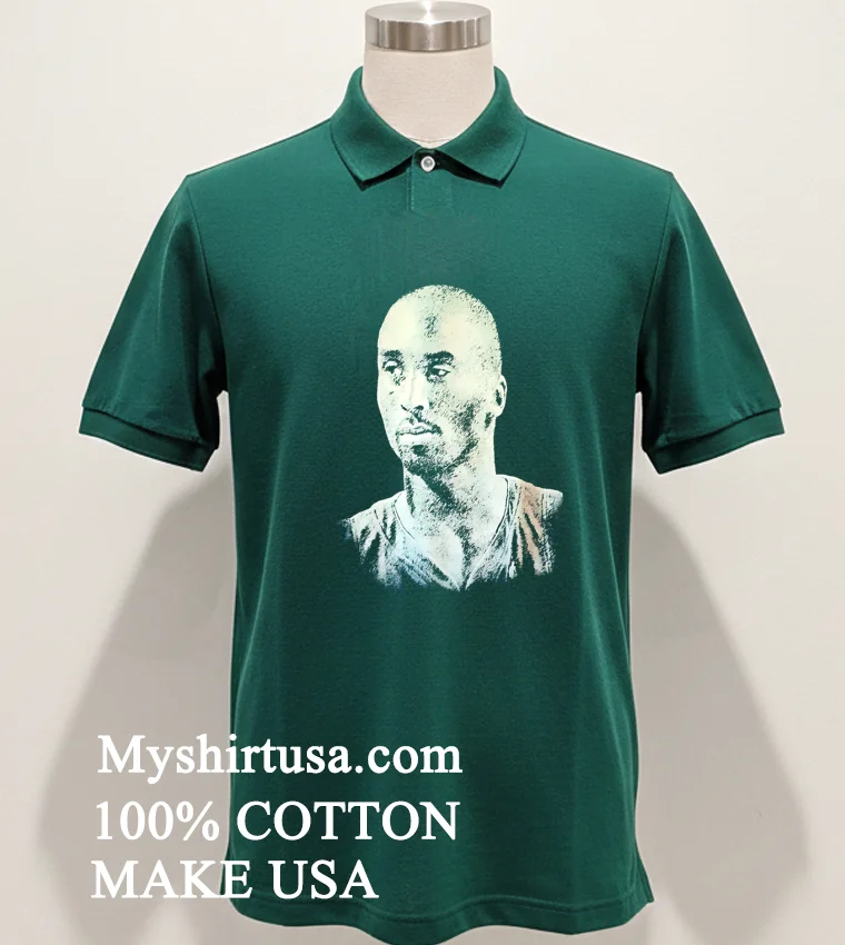 Kobe Bryant Lakers Y2k 2000s Portrait Vintage Shirt Green Shirt