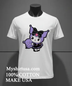 Kuromi Hawaii Hello Kitty Halloween Shirt