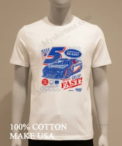 Kyle Larson Number 5 Nascar Hendrick Cars Racing funny america t-shirts