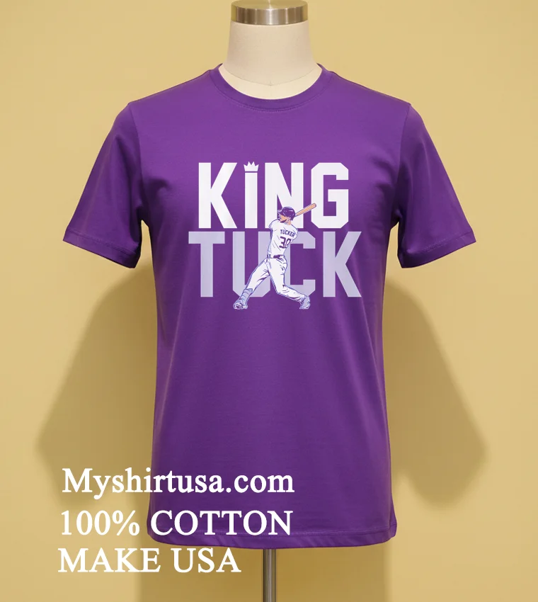 Kyle Tucker King Tuck La Shirt - purple-shirt Kyle Tucker King Tuck La Shirt Purple Shirt