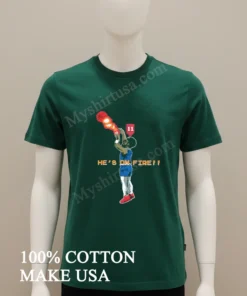 Kyrie He S On Fire Video Games funny america t-shirts