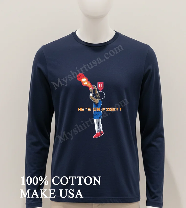 Kyrie Hes On Fire Video Games Shirt Hoodie Shirt 1