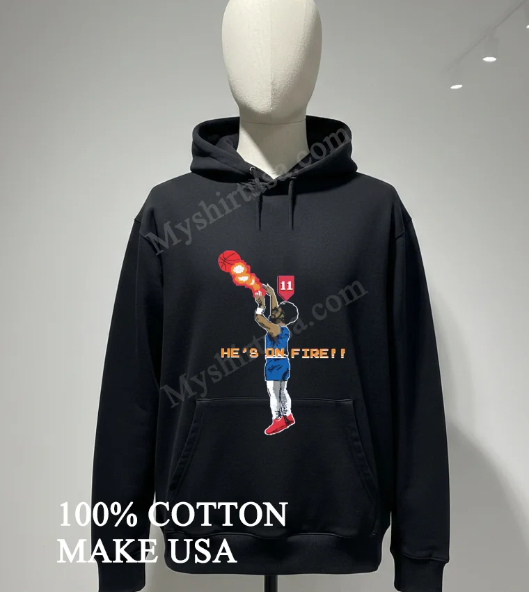 Kyrie He S On Fire Video Games funny america t-shirts - hoodie-shirt Kyrie Hes On Fire Video Games Shirt Hoodie Shirt