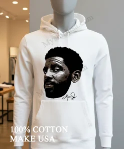 Kyrie Irving Detailed Portrait Signature Art Graphic Sports funny america t-shirts