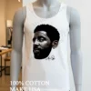 Kyrie Irving Detailed Portrait Signature Art Graphic Sports Shirt White T Shirt 3