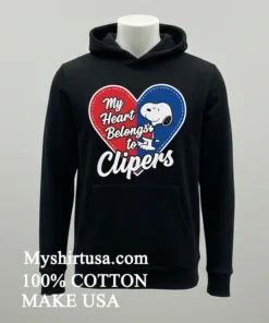 La Clippers X Snoopy Cartoon Valentine 2026 Shirt