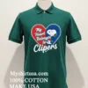 La Clippers X Snoopy Cartoon Valentine 2026 Shirt Green Shirt