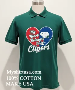 La Clippers X Snoopy Cartoon Valentine 2026 Shirt