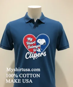 La Clippers X Snoopy Cartoon Valentine 2026 Shirt