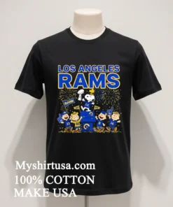 La Rams Peanuts Gang Cheers Super Bowl Lx Shirt