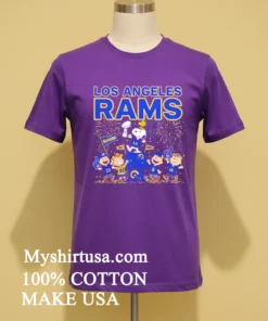 La Rams Peanuts Gang Cheers Super Bowl Lx Shirt