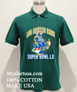 La Rams Super Bowl Lx X Bugs Bunny Cartoon Shirt