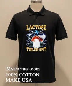 Lactose Tolerant Lightning Graphic Shirt