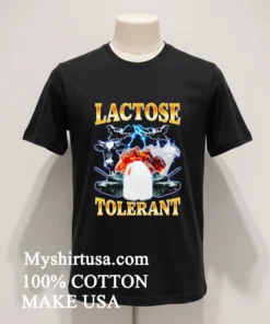 Lactose Tolerant Lightning Graphic Shirt