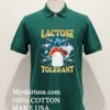 Lactose Tolerant Lightning Graphic Shirt Green Shirt
