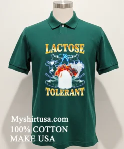 Lactose Tolerant Lightning Graphic Shirt