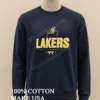 Lakers Luka Doncic Los Angeles Lakers Behind Shirt Long Sleve Shirt