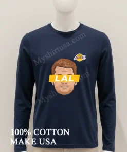 Lal Big Head Luka Doncic Los Angeles Lakers funny america t-shirts