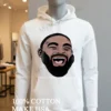 Laughing Man Face With Beard Graphic Design Shirt Hoodie Shirt