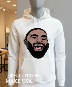 Laughing Man Face With Beard Graphic Design funny america t-shirts