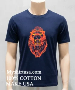 Lebron James Dri Fit Lion King Shirt Navy Shirt