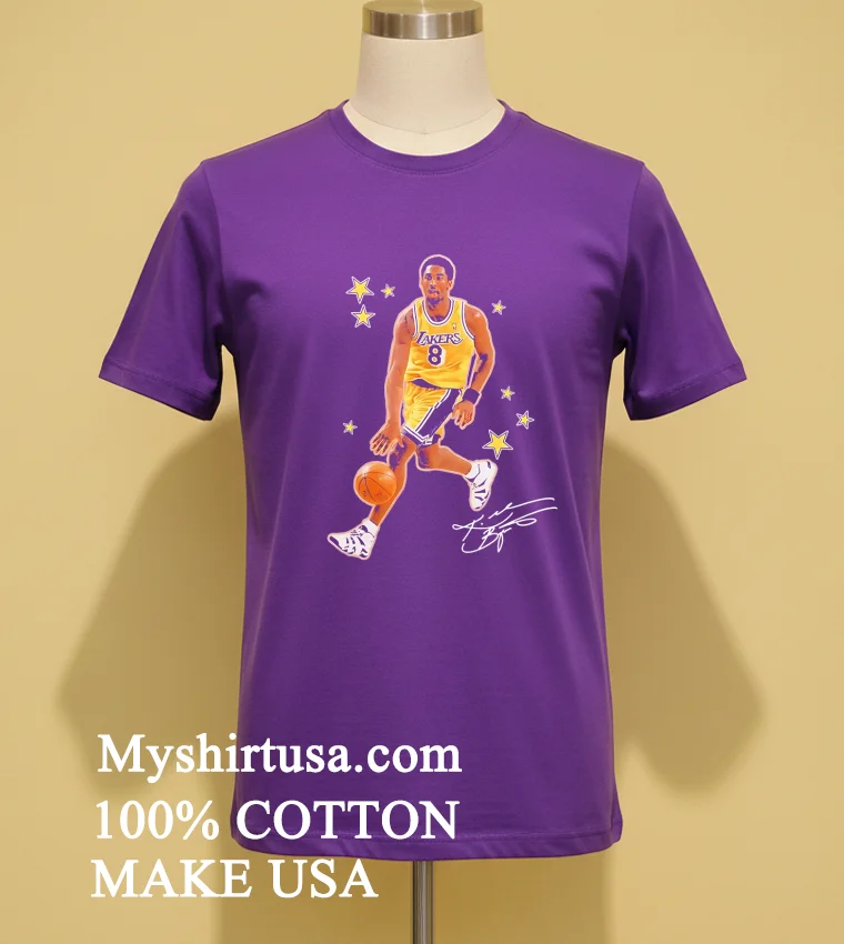 Legendary Kobe Bryant Los Angeles Lakers Player Signature Shirt - purple-shirt Legendary Kobe Bryant Los Angeles Lakers Player Signature Shirt Purple Shirt