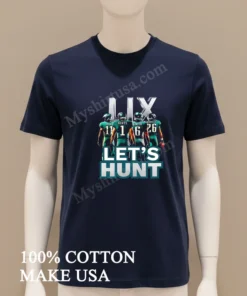 Let’s Hunt Hurts Barkley Smith Brown Philly funny america t-shirts