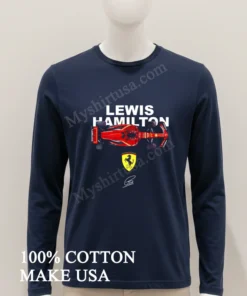 Lewis Hamilton Signature Car funny america t-shirts