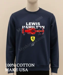 Lewis Hamilton Signature Car funny america t-shirts