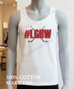 Lgrw Red Wings Hashtag Crossed Hockey Sticks funny america t-shirts