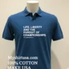 Life Liberty And The Pursuit Of Championships Fly Eagles Fly Shirt Navy Shirt 1